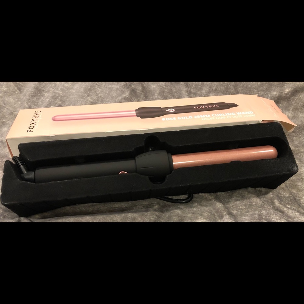 FOXYBAE Rose Gold 25mm curling wand